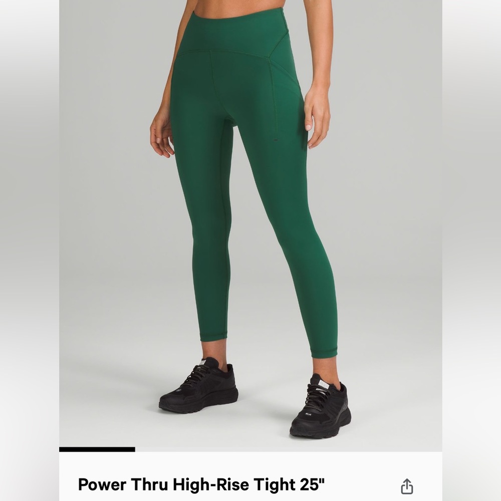 Power Thru High Rise Tight 25” leggings LULULEMON